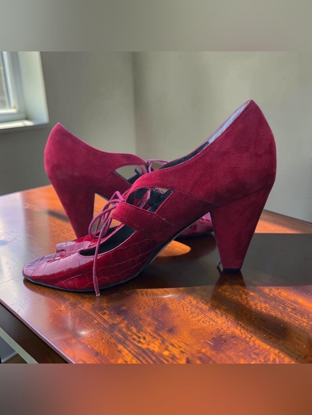 Vaneli Size8 Red Heels